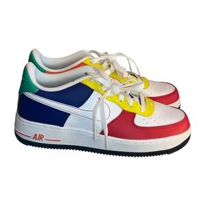 🧩 Nike Air Force 1 Low LV8 “Rubik’s Cube” 	Size: (Women’s 8 / Youth 6.5)